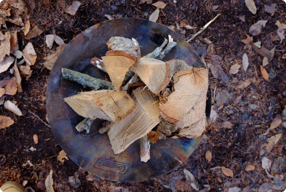 合掌型・閉じ傘 上から