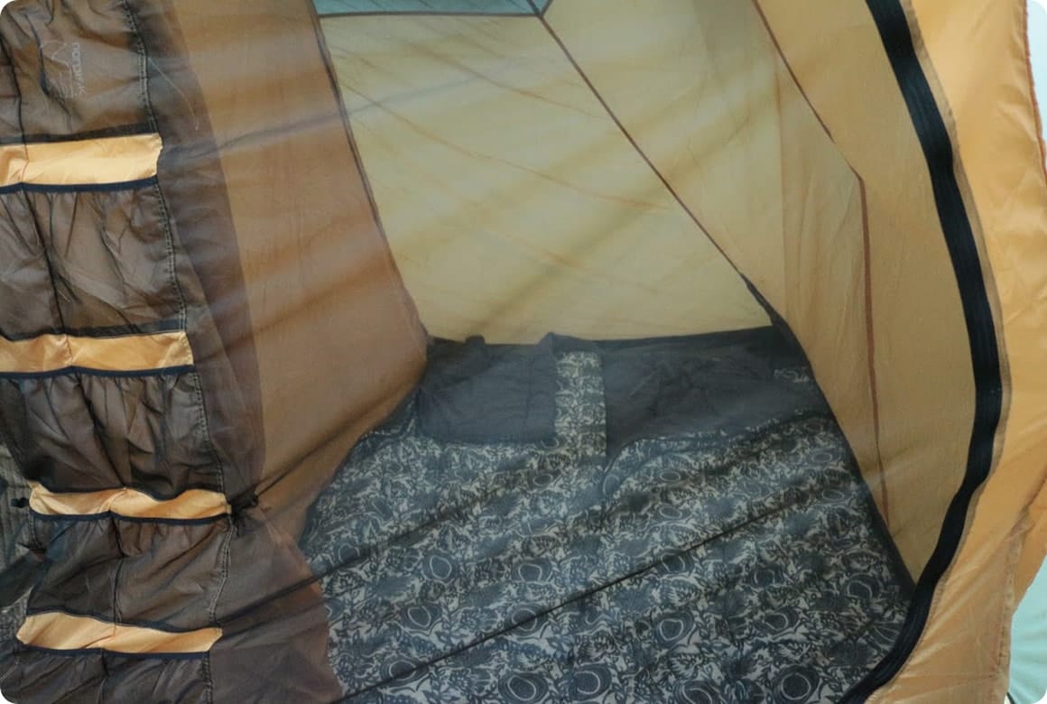 ベンチレーターやメッシュパネルを活用