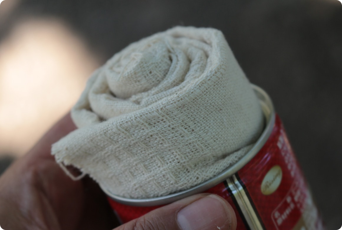 厚めの木綿布（コットン100％）