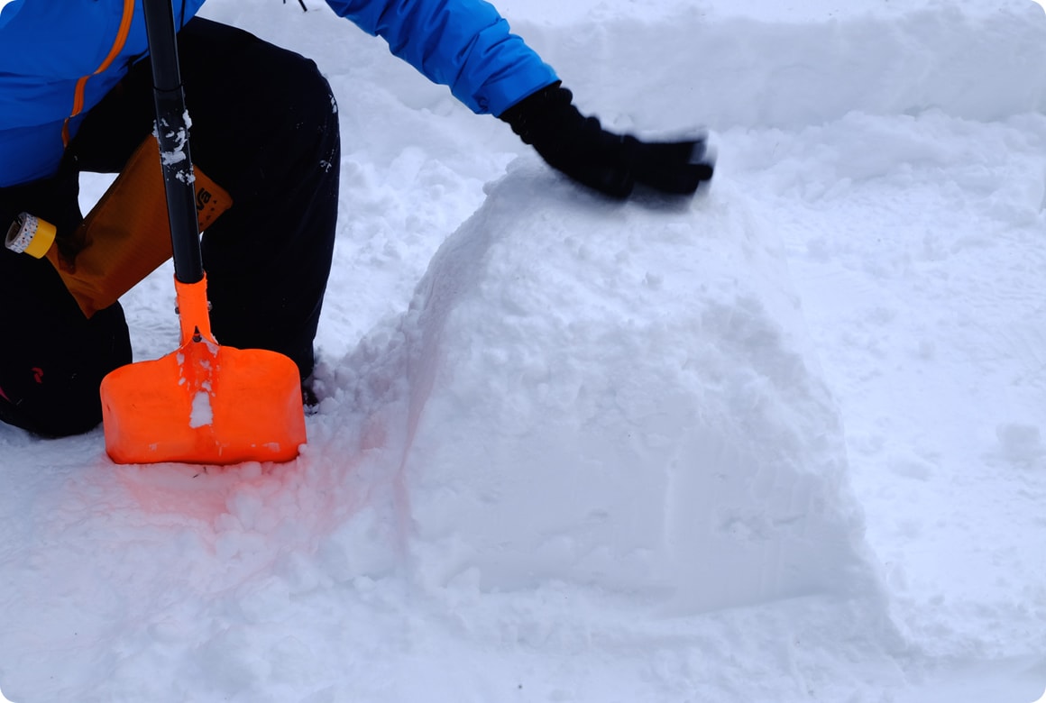 天板部分を平らに削る