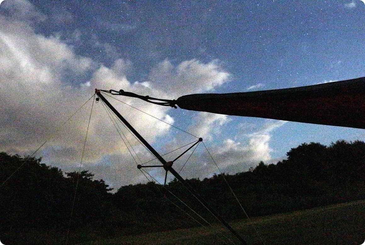 周囲が暗いほど、たくさんの星が見える