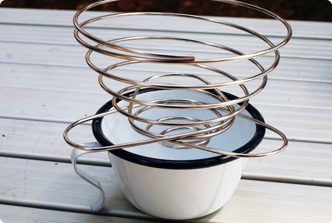 ワイヤー状ドリッパー