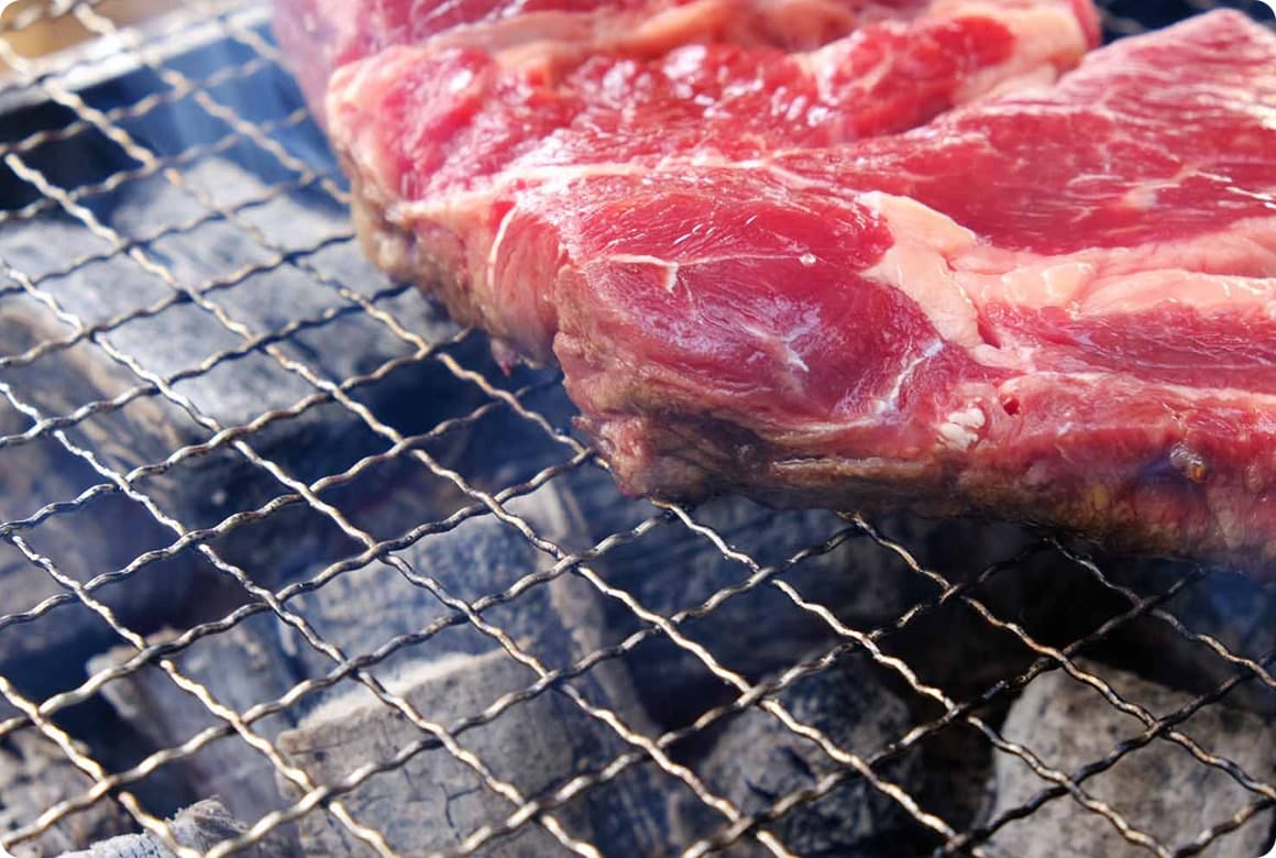 横から見て、色を確認