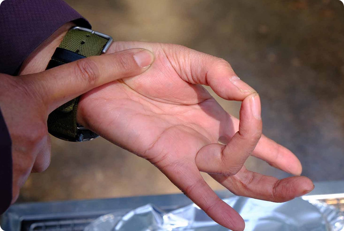 焼き加減を確認【ミディアム】