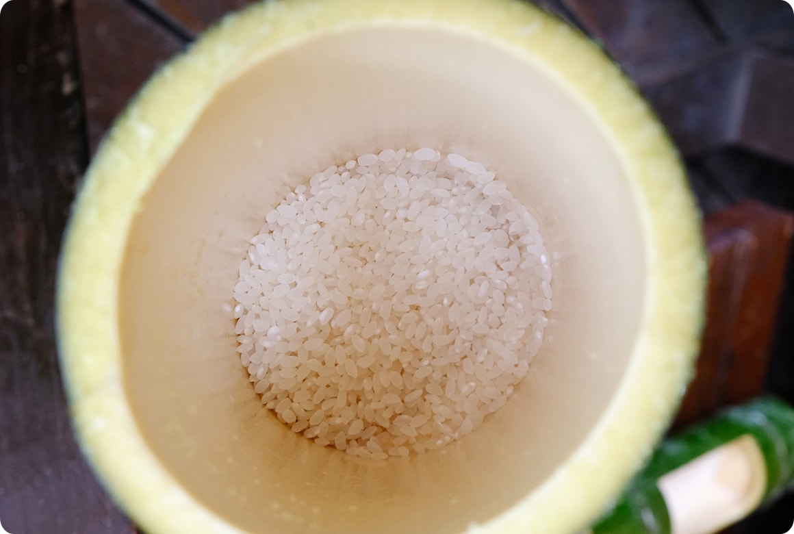 縦置きタイプの飯ごうも、水と米の注意点は横置きと同様