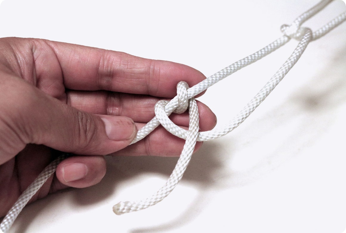 自在結びの結び方2