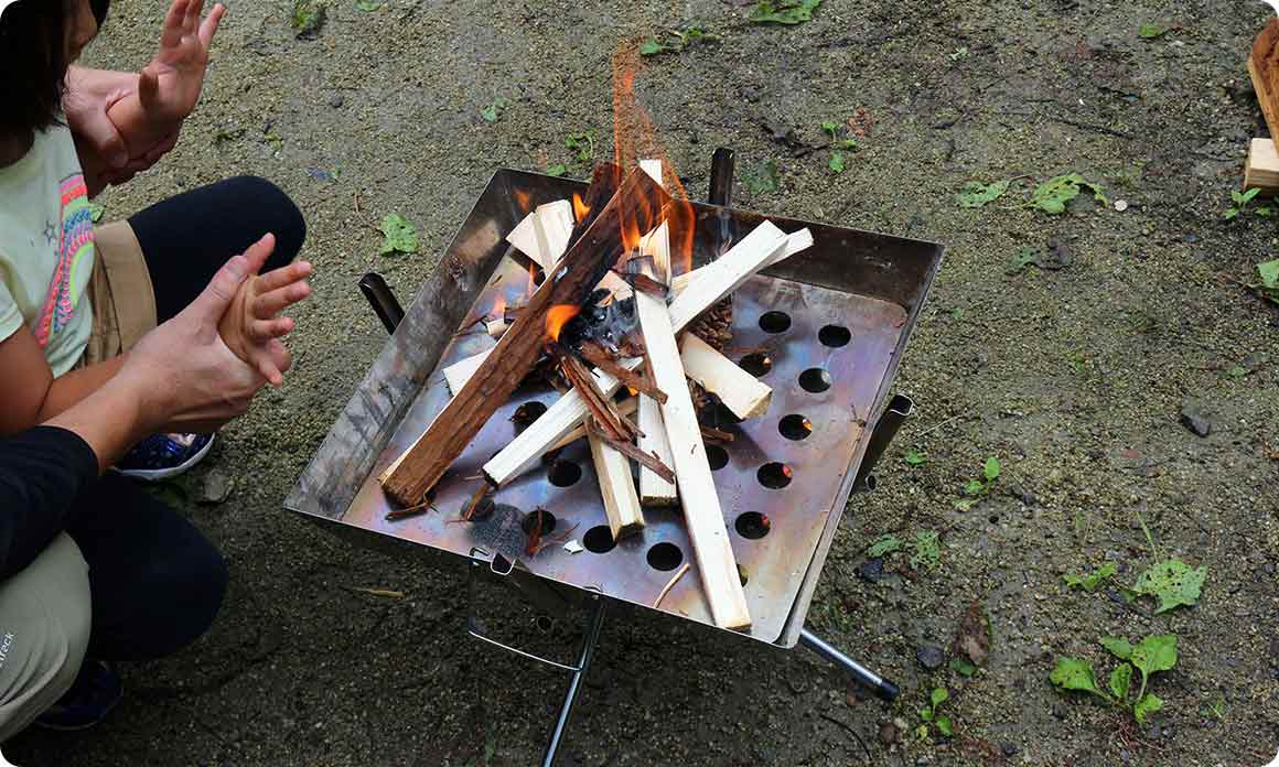 この夏、親子ではじめよう！ 子どもに伝えたい「焚き火」術