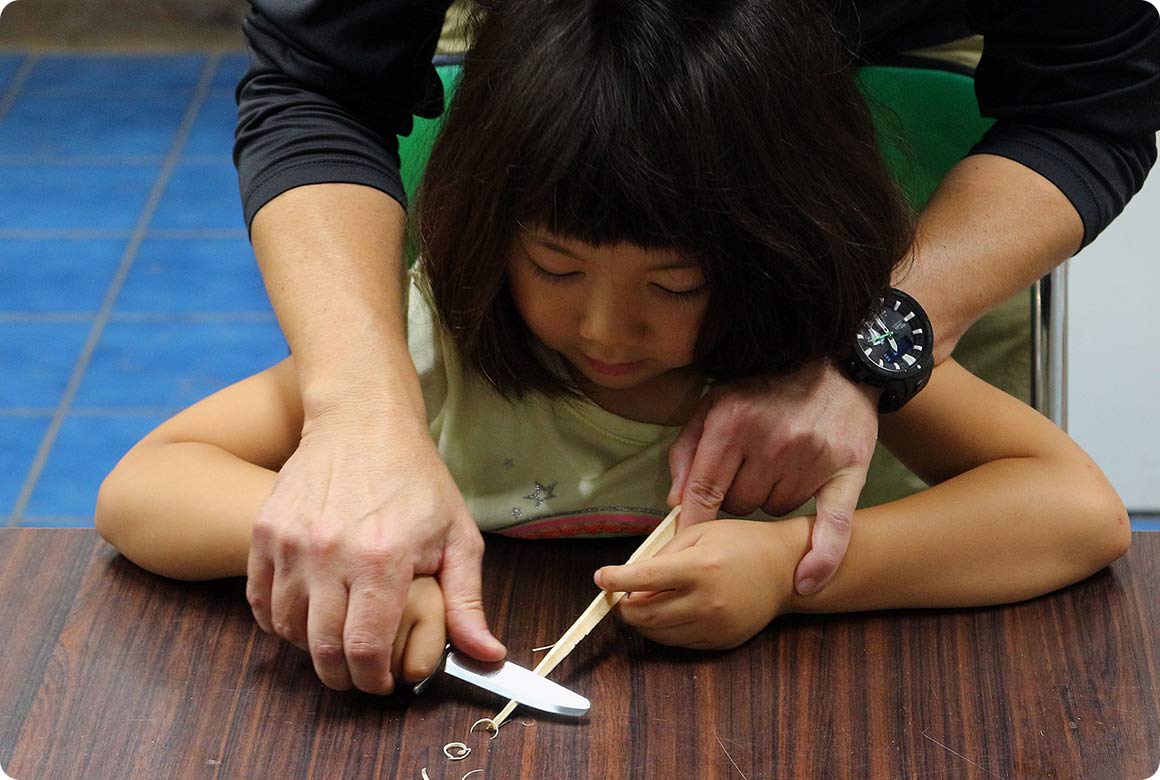 ナイフの練習法