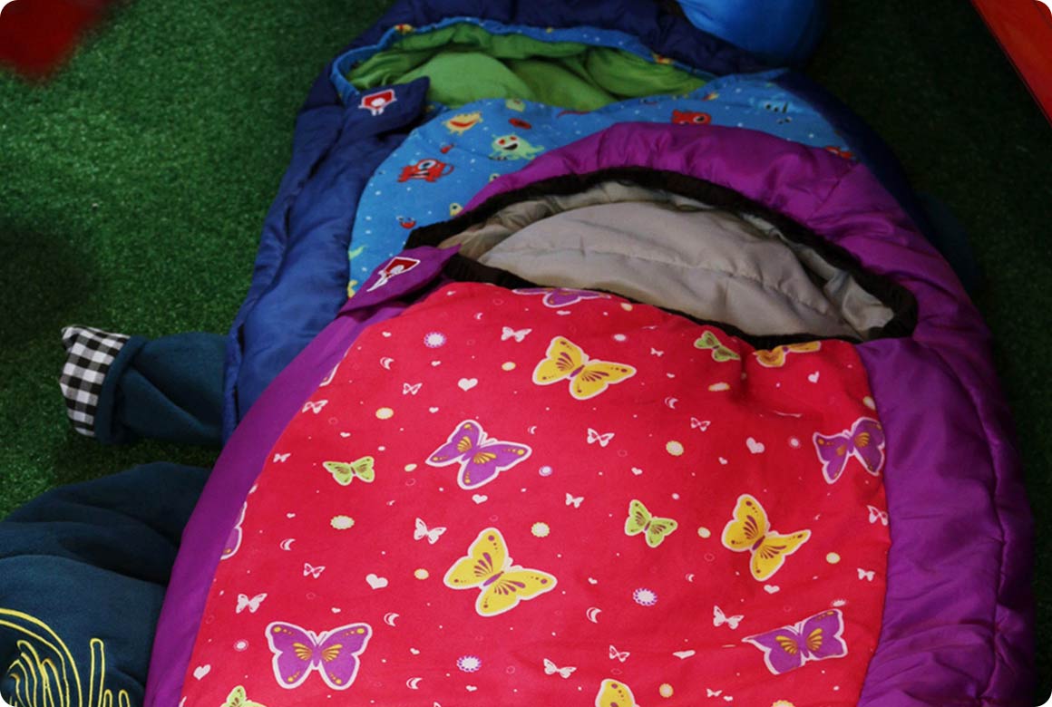 子ども用寝袋