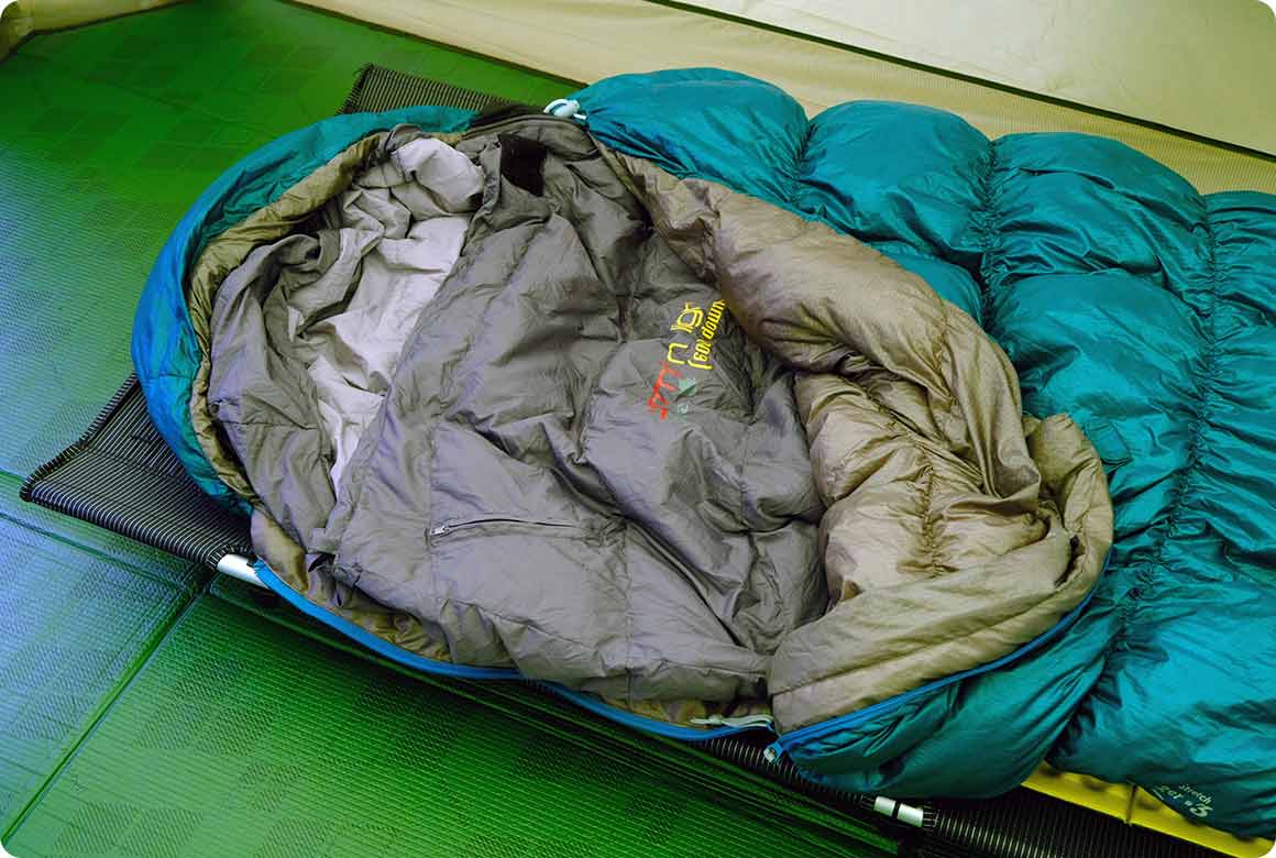 子ども用寝袋は薄手のものが多い