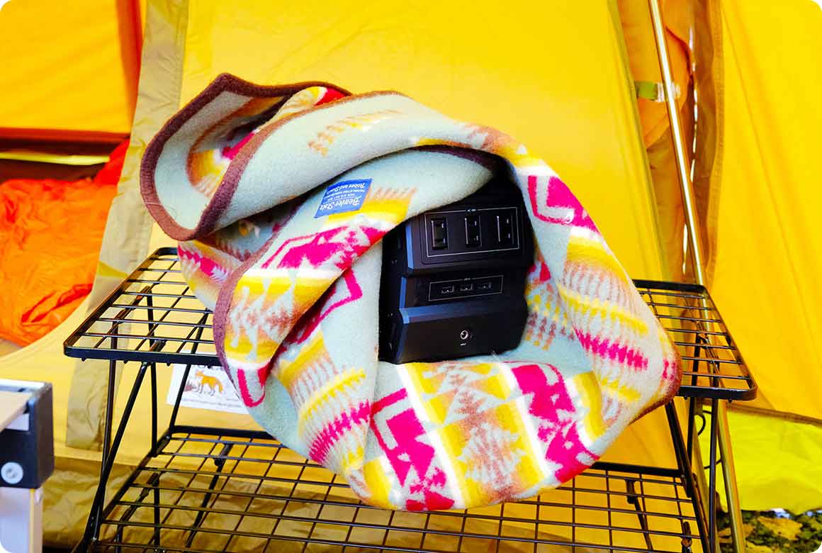 毛布でくるんで保管