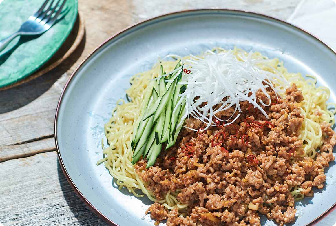 焼肉のタレで焼きそば