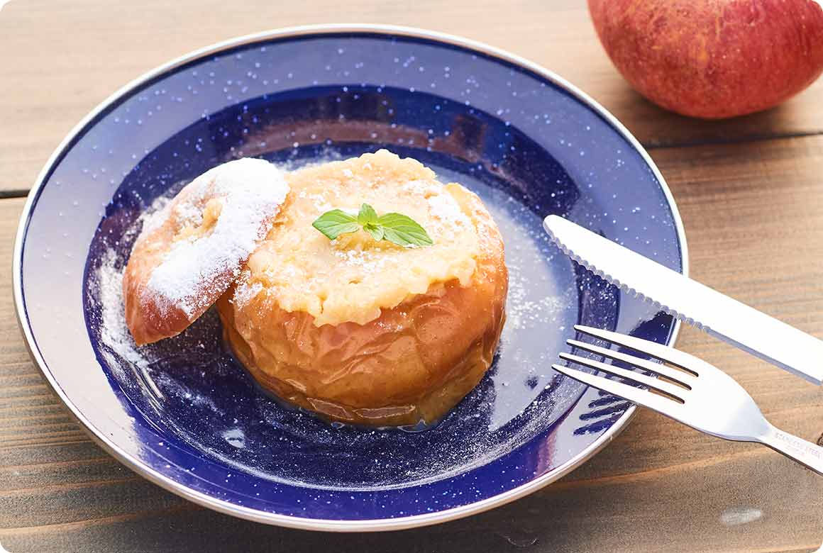 まるごとりんごのシナモンケーキ