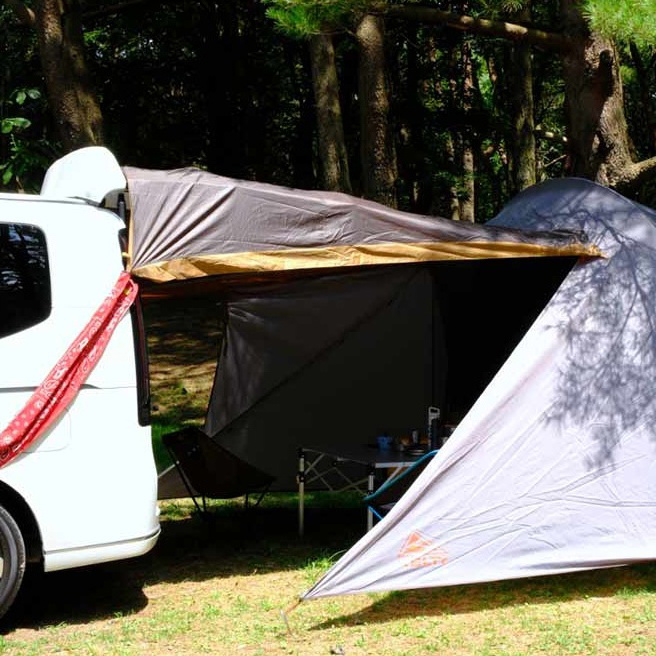車中泊キャンプの必需品！カーサイドテント＆タープ選びのポイント