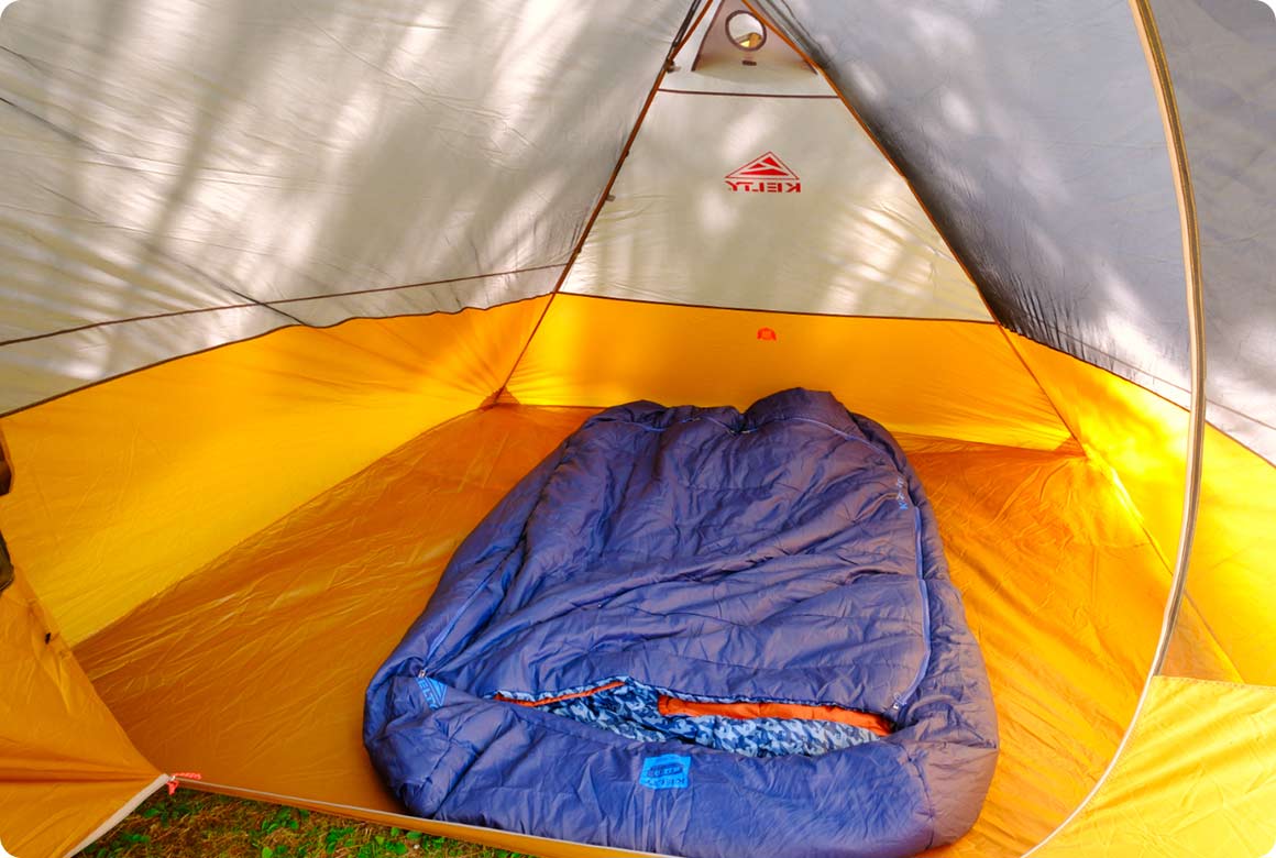 夏や残暑厳しい初秋はテントのほうが圧倒的に涼しく眠れます