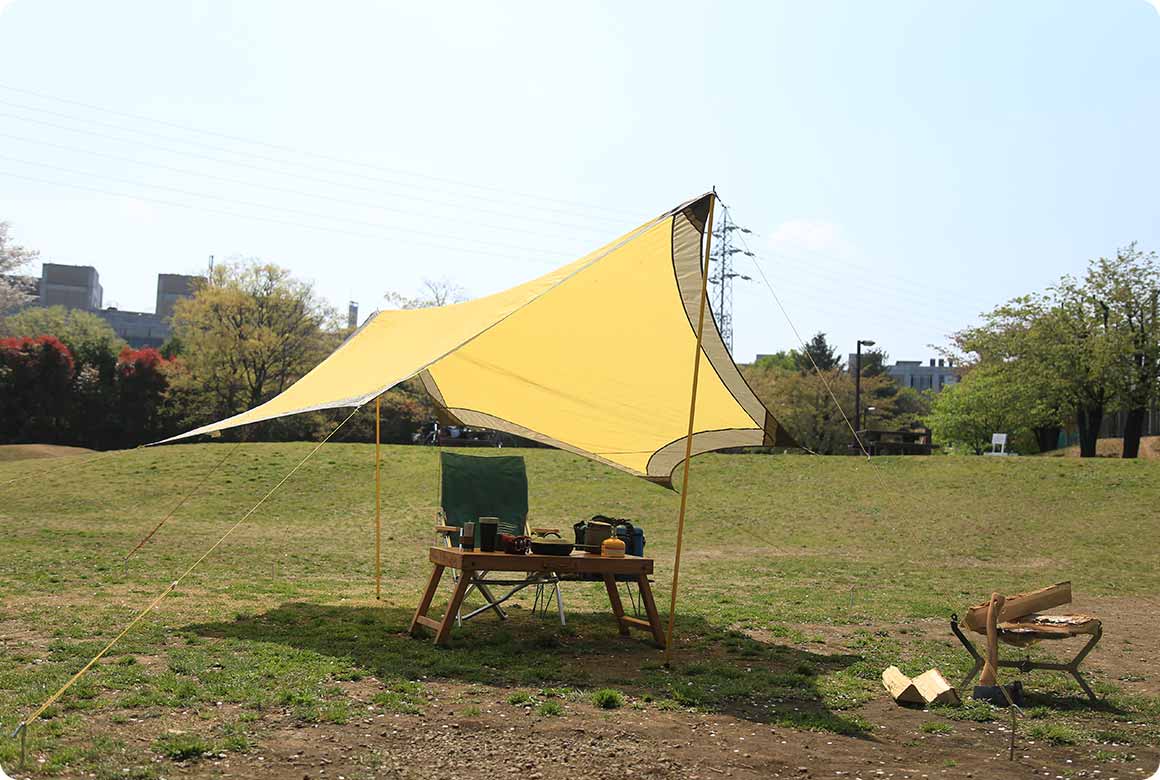 慣れないうちは デイキャンプからはじめるのがおすすめ