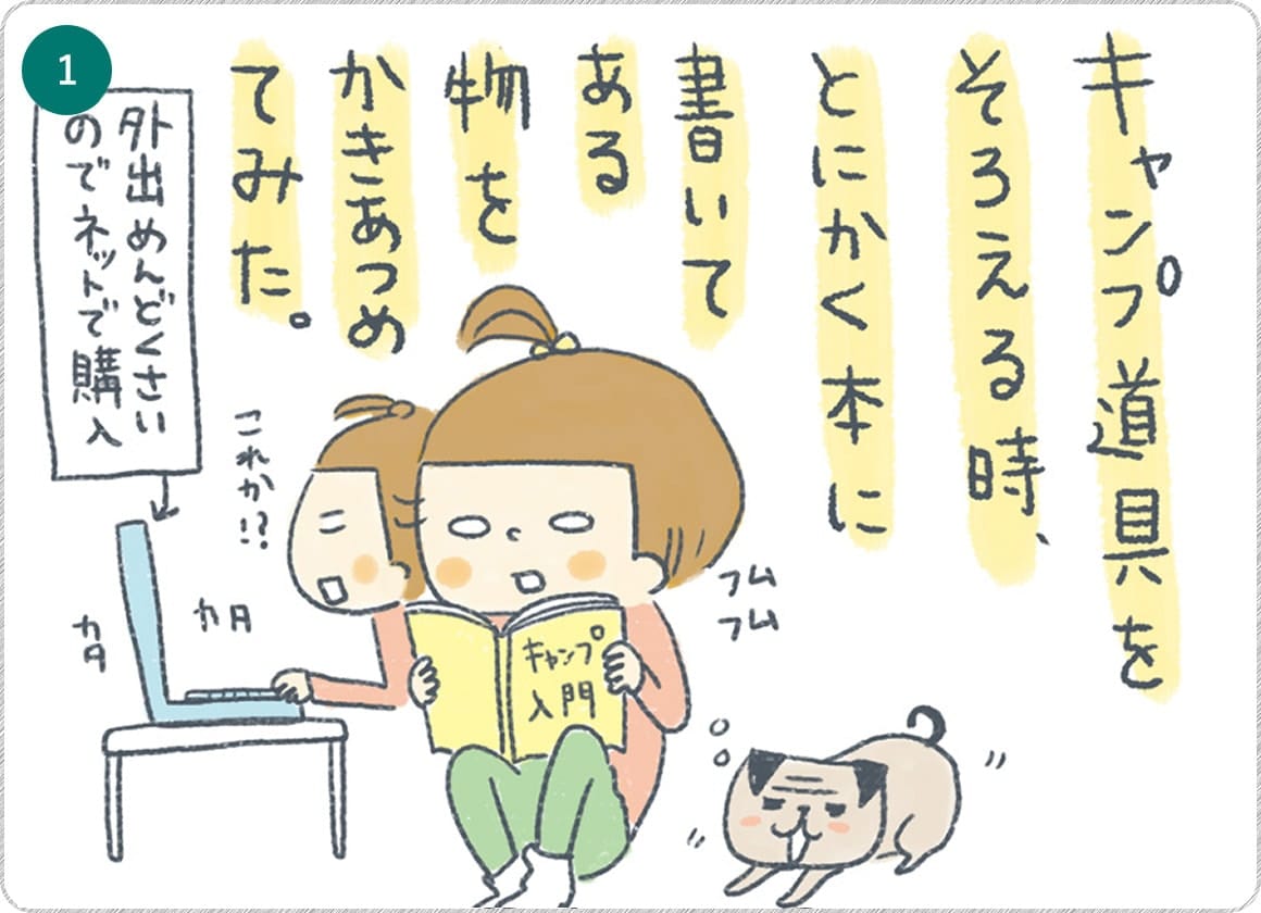 ①外出めんどくさいのでネットで購入