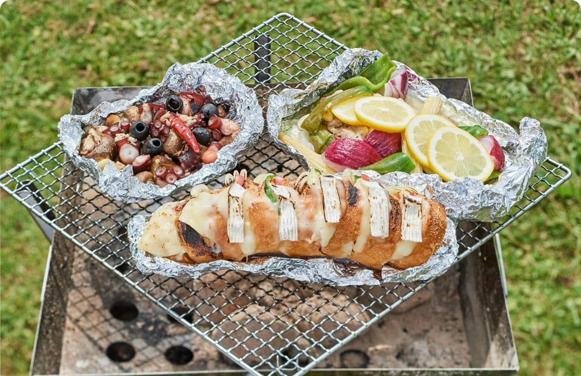 包んで焼くだけで美味しくできる！