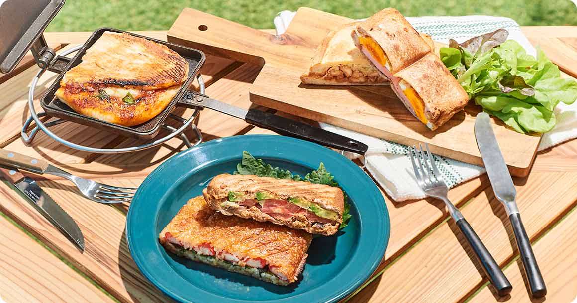 簡単！ ホットサンドメーカーで作る 絶品キャンプ飯のレシピ