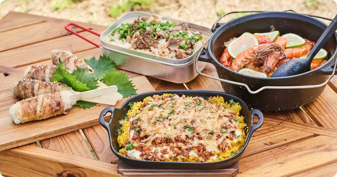 簡単で美味しい！ キャンプで作れる絶品お米料理のレシピ