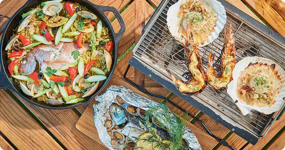 簡単で美味しい！ 魚介を使った絶品キャンプ飯のレシピ