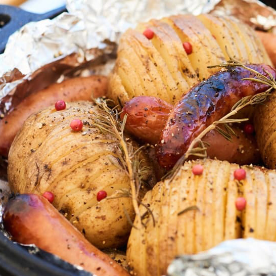 ハッセルバックポテトのレシピ