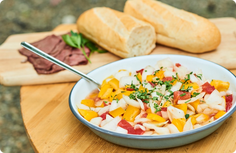 サラタス（トルコ風のサラダ）