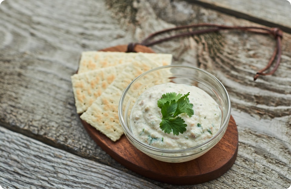 お豆腐のディップ