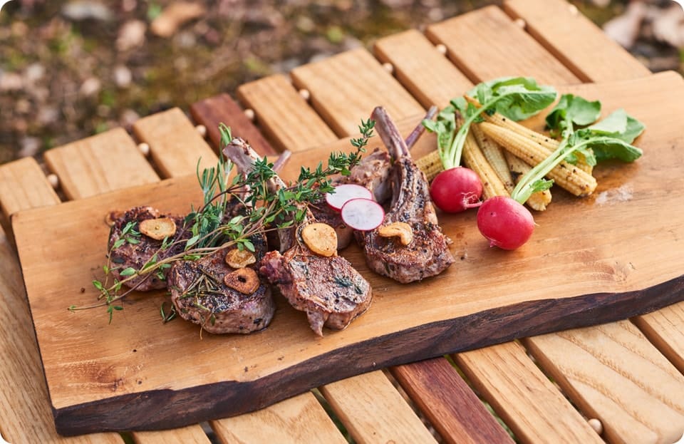 ハーブスパイシーラムチョップ