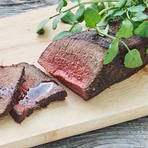 鹿肉のロースト