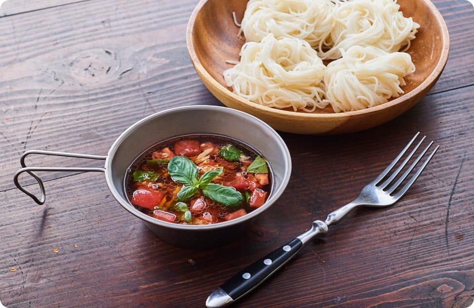 イタリアンなつけ汁おそうめん