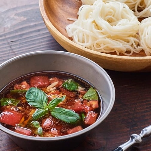 イタリアンなつけ汁おそうめん