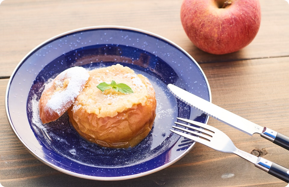まるごとりんごのシナモンケーキ