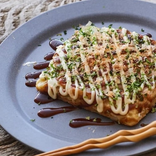 ホットサンドメーカーdeお好み焼き