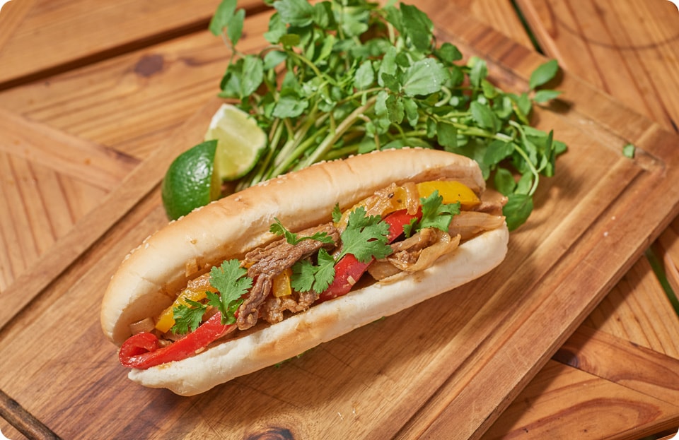 ビーフファヒータドッグ