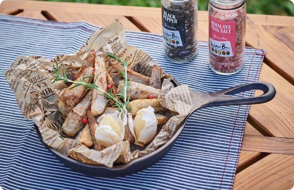 里芋のフライドポテト