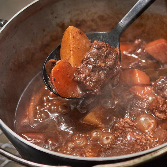 簡単無水ビーフシチューのレシピ