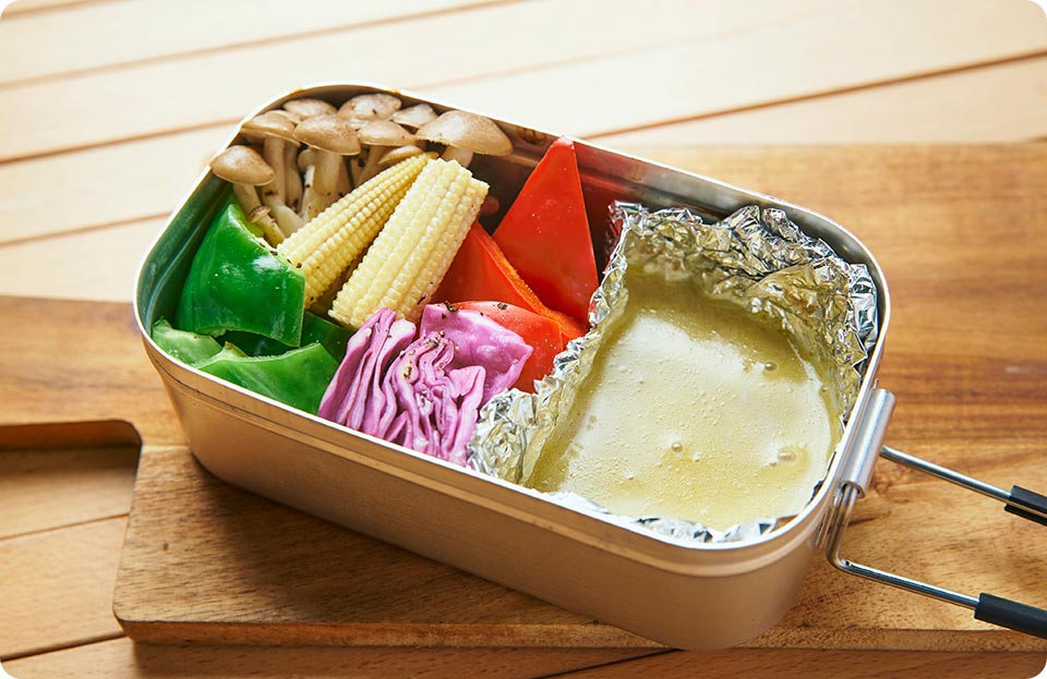 蒸し野菜のバーニャカウダ