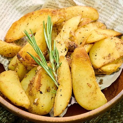 冷凍ポテトでつくるアンチョビポテト