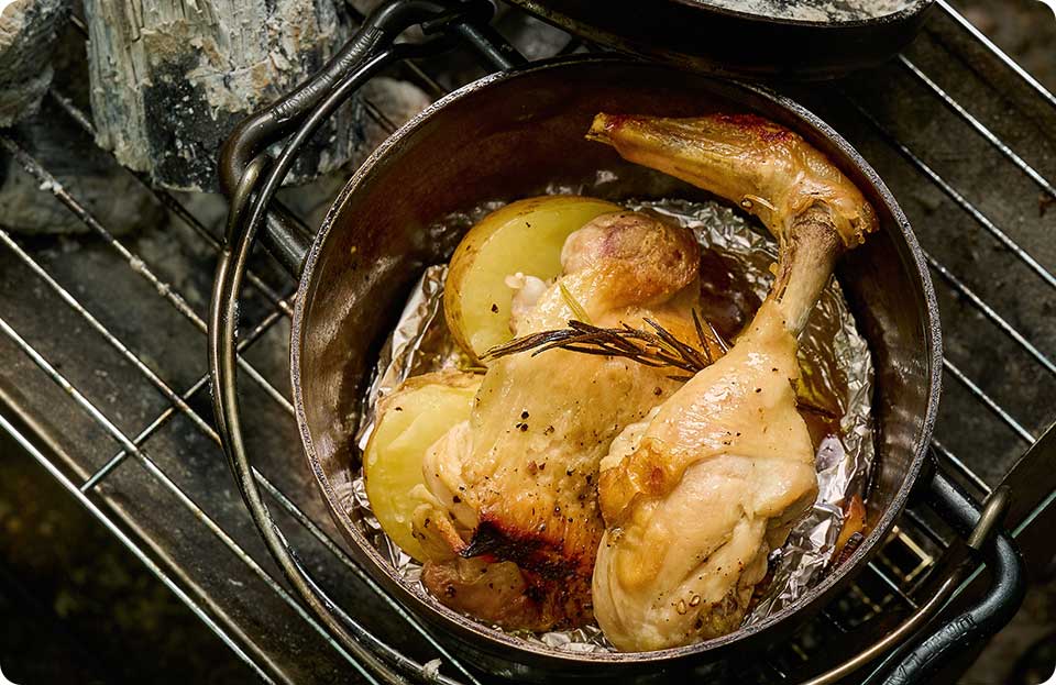 骨付きローストチキン