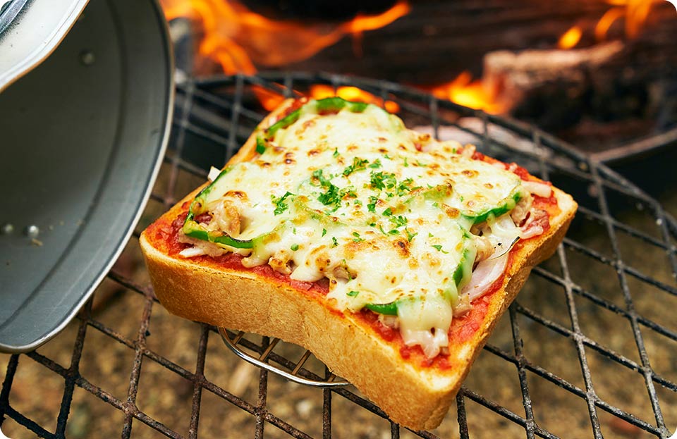 飯盒ピザトースト