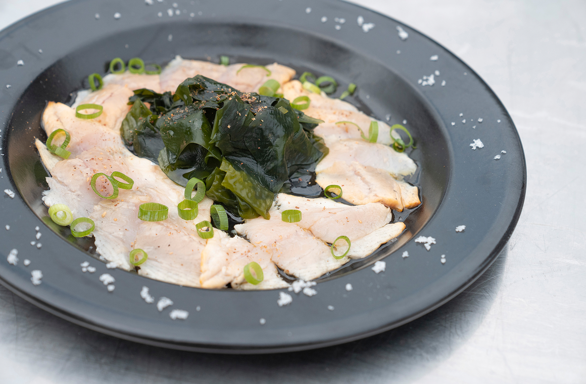 ショゴの和風スモーキーカルパッチョ