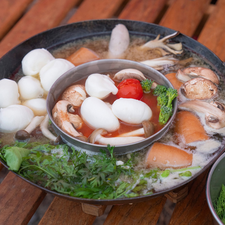 和洋折衷モッツ鍋