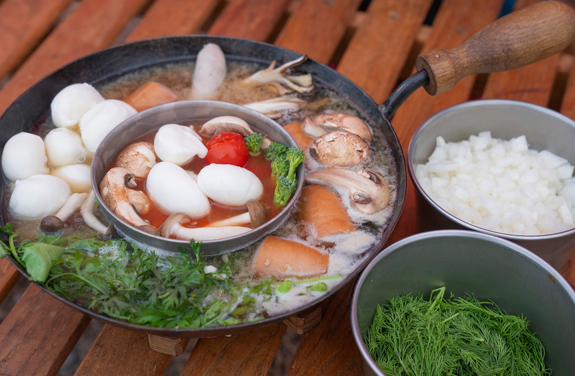 和洋折衷モッツ鍋