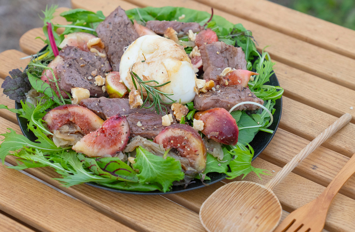 モッツァレラとイチジクのサラダ