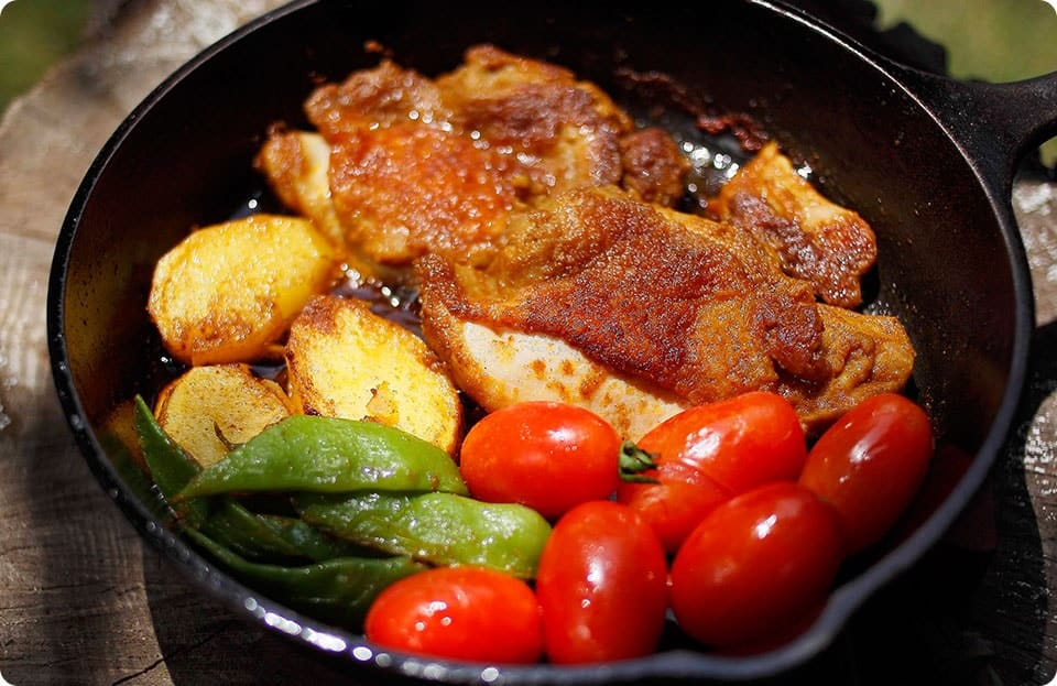 スパイシーチキンのグリル