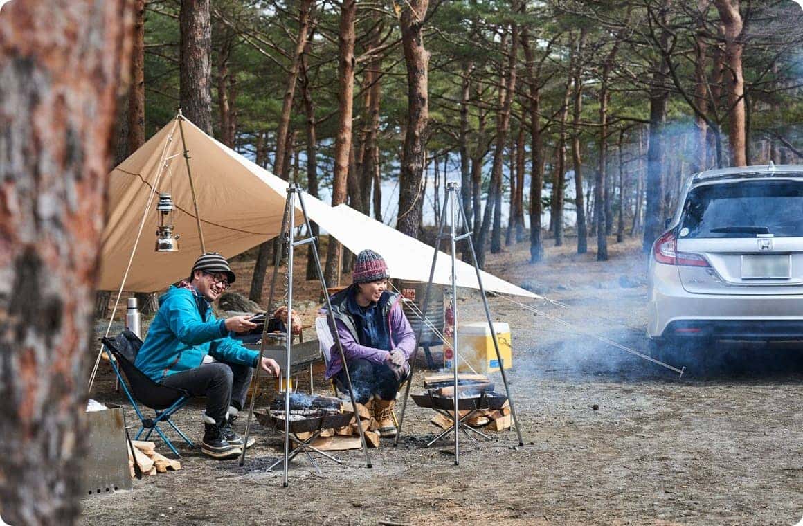 トイレはサイトのすぐ近くにあり（ちなみに和式です
