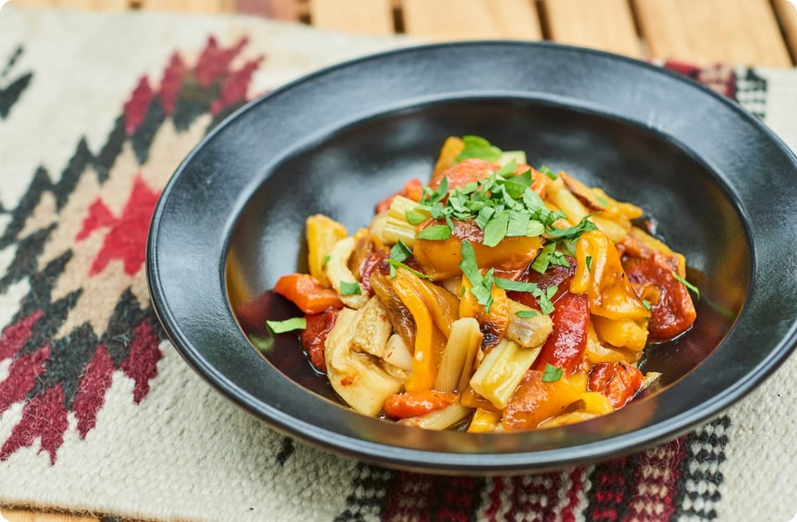 エスカリバーダを盛り付けた画像