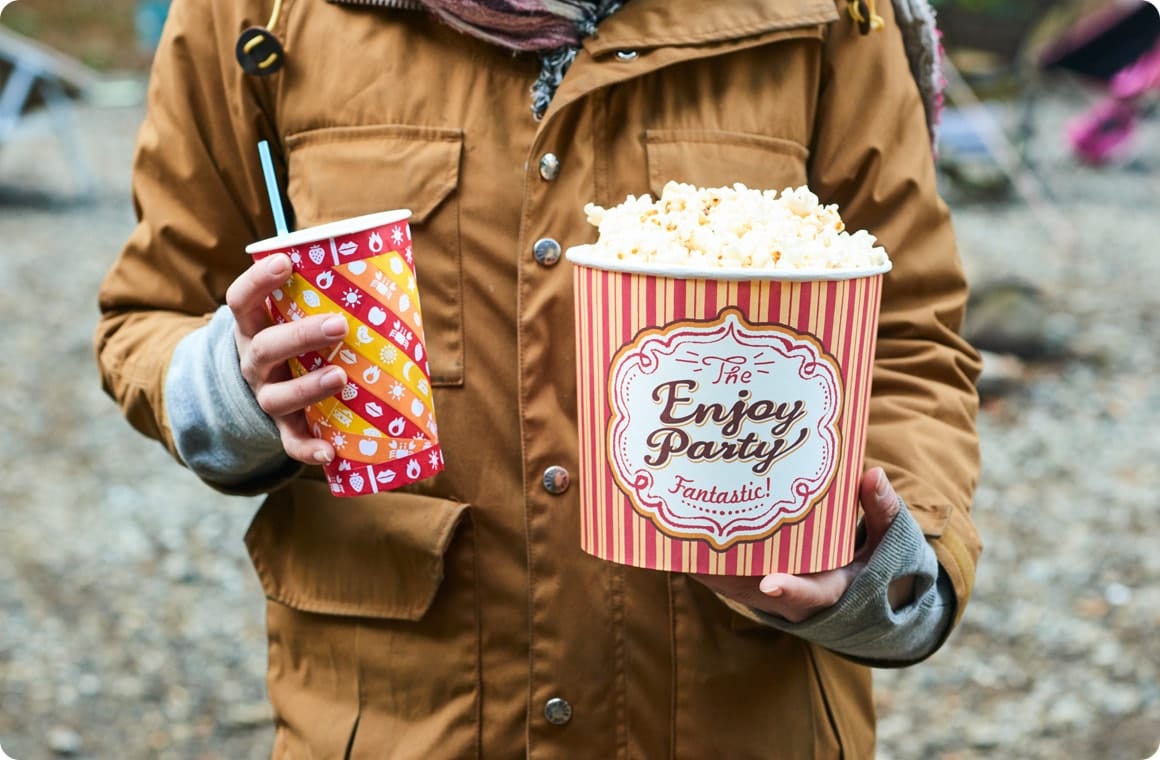 ポップコーンの画像