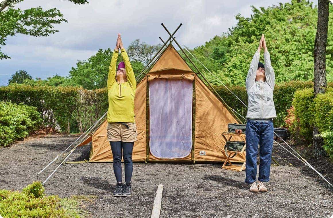 上向き礼拝の画像